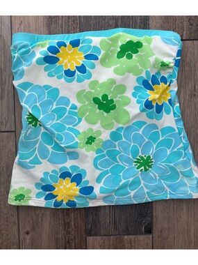 Lilly Pulitzer strapless bathing suit top